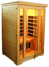 Sanotechnik - COMFORT 2-miestna infrasauna 124x116 cm 60624