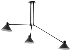 Čierne stropné svietidlo 80x80 cm Dione – Kave Home