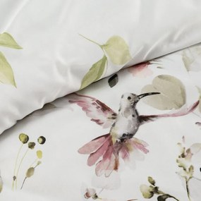 Dekorstudio Posteľná súprava so saténovou väzbou LEA 08 s motívom kvetov Rozmer posteľných obliečok: Šírka x Dĺžka: 200x220cm + 2 ks 70x80 cm