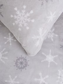 Obliečka na vankúš mikroplyš Exclusive 40 × 40 cm - Frozen sivá