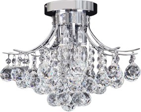 Toolight - Stropné svietidlo 3xE14 APP784-3C, chrómová, OSW-05035