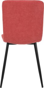 Autronic BONTEC Jedálenská stolička, červená, menčestrová látka, DCL-964 RED2 Farba: Červená