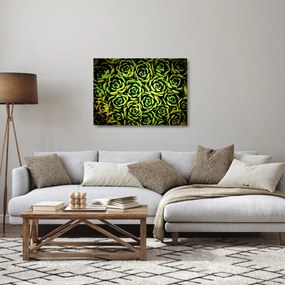 Sklenený obraz skalníc (70x50 cm)