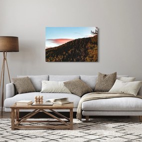 Obraz červánkov nad kopcom (90x60 cm)