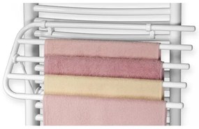 Aqualine - Sušiak uterákov na výhrevné teleso 60 cm biela