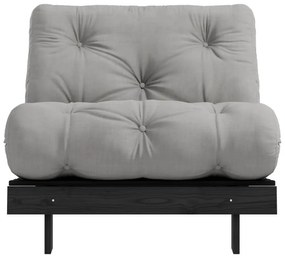 Sivé kreslo Roots Black Night – Karup Design