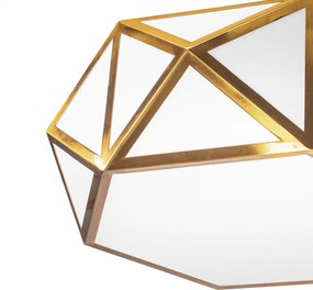 Toolight Toolight, stropné svietidlo 3xE27 APP1238-C, zlatá-biela, OSW-40093