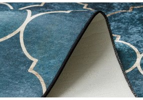 Kusový koberec Trelis modrý 160x220cm
