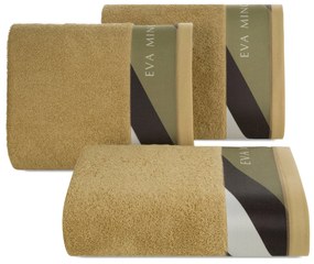 BAVLNENÝ UTERÁK EVA MINGE1 50X90 CM BÉŽOVÁ