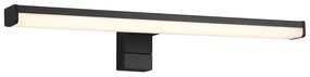 Matne čierne LED nástenné svietidlo (dĺžka 40 cm) Lino - Trio