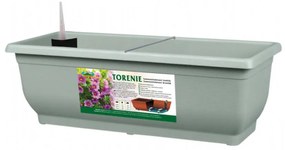 Truhlík samozavlažovací Torenie Modern 50cm zelená
