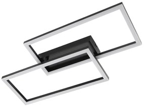 Brilliant - LED stropné svietidlo JORVIC LED/21W/230V 29x60 cm čierna