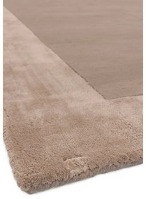 Svetlohnedý ručne tkaný koberec s prímesou vlny 160x230 cm Ascot – Asiatic Carpets