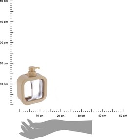 Dávkovač mydla Creamy, béžová, 500 ml