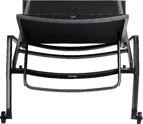 KETTLER DIAMOND hliníkové ležadlo s teakovými opierkami