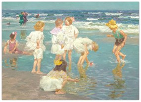 Obraz - Edward Henry Potthast, A Holiday, reprodukcia (70x50 cm)