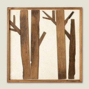 Obraz Wooden Forest 62x62 cm