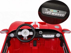 JOKOMISIADA Detské auto na batériu Ford GT so 4 motormi dvojmiestne s diaľkovým ovládaním červené PA0337