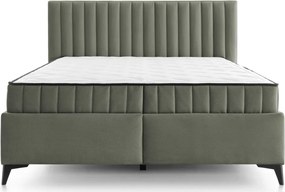 Posteľ Joy 180x200 cm, olivovo zelená látka