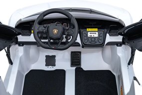Elektrické autíčko Lamborghini Revuelto XL biele