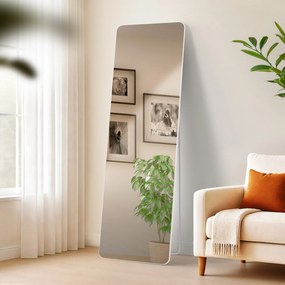 Zrkadlo Gurnee 160x50 cm - biele matné