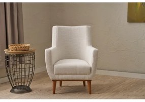 Kreslo NUPI krémové