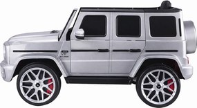 LEAN CARS Elektrické autíčko Mercedes G63 S306-1 strieborné
