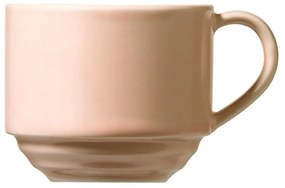 Ružové šálky v súprave 6 ks na espresso 75 ml – Kütahya Porselen