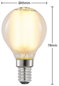 LED žiarovka E14 4W 2700K matná stmievateľná 2 ks