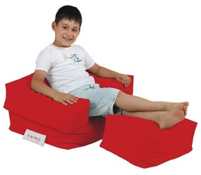Sedací vak Kiddo (červená). Vlastná spoľahlivá doprava až k Vám domov. 1101675