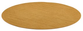 Okrúhly koberec KEVIN, Ø 3500 mm, žltá