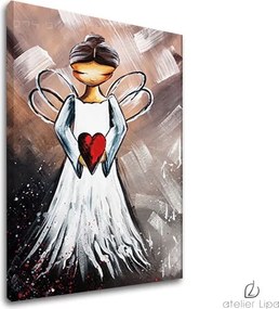 Autorská reprodukcia na plátne ANJEL