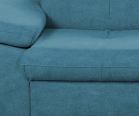 Dvojsedák Gisele, modrá látka