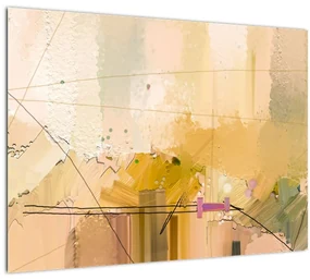 Obraz - Abstrakcia, olejomaľba (70x50 cm)