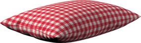 Karin - jednoduchá obliečka, 60x40cm farba produktu červená látka vzorované