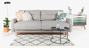 Svetlosivá rozkladacia pohovka Bonami Selection Pop