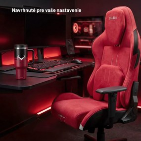 Termohrnček s rukoväťou červený Diablo Bloody Mary