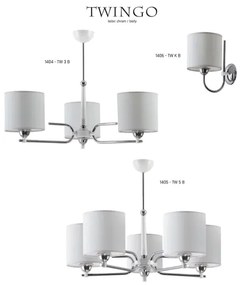 Jupiter 1404 - TW 3 B - Luster na tyči TWINGO 3xE27/60W/230V