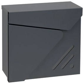 Oceľová schránka BK.509.G.AM čierna, 33,5 x 37 x 11,5 cm