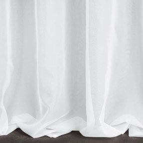 ZÁCLONA NA PÁSKE SIMONE 140X300 CM BIELA