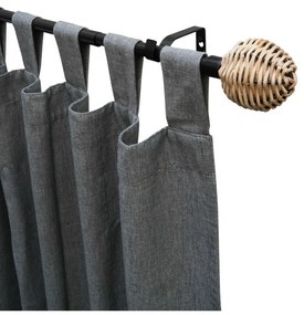 Roztiahnuteľná súprava 16/19 mm Theta čierna mat, 200 - 350 cm