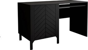 PISACÍ STÔL SALOME ČIERNY 135 cm