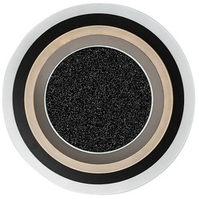 Rabalux 71316 - LED stmievateľné stropné svietidlo TANELI 56W/230V 3000/4000/6000K čierne + diaľkové ovládanie