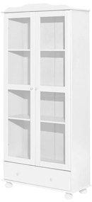 IDEA nábytok Vitrína 8050 biely lak