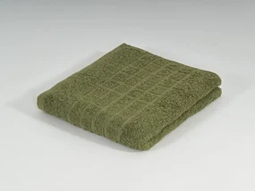Uterák SOFT 50 x 100 cm olivovo zelený, 100% bavlna