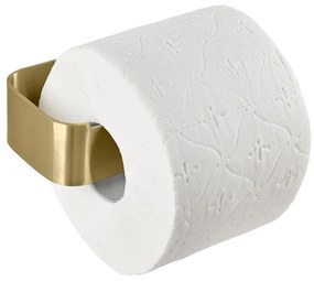 Nástenný držiak na toaletný papier z nehrdzavejúcej ocele v mosadznej farbe Ume Brass – Zone