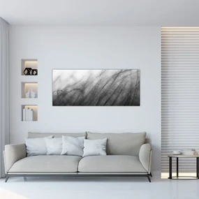 Obraz - Tráva vo vetre (120x50 cm)