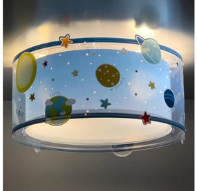 Dalber 41346 - Detské stropné svietidlo PLANETS 2xE27/60W/230V