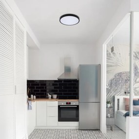 Rabalux 71436 - LED Kúpeľňové stropné svietidlo ALENZO LED/18W/230V IP44 čierna