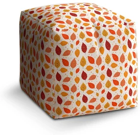 Sablio Taburet Cube Farebný november: 40x40x40 cm